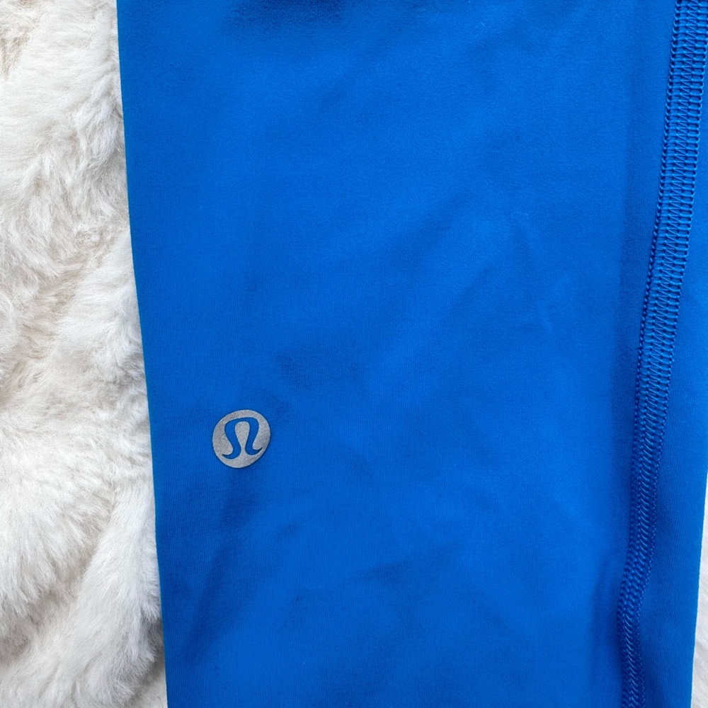Lulu Lemon Wunder Train High Rise Crop Sz 4 - Picture 7 of 10